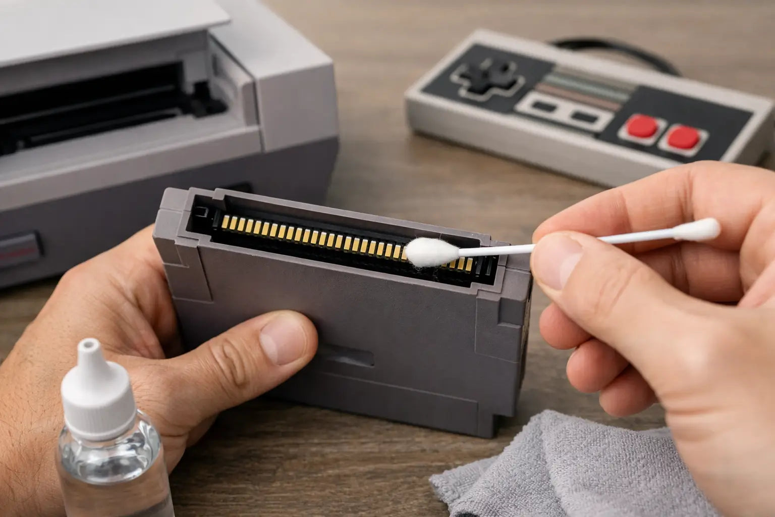 How to Clean NES Cartridge Pins Safely
