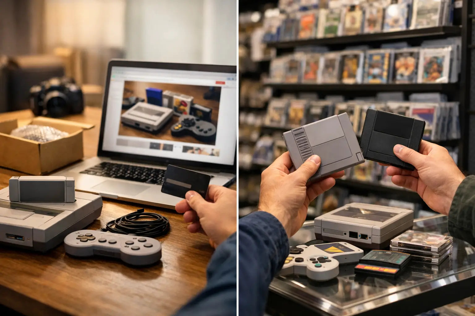 Buying Retro Games: eBay vs Store