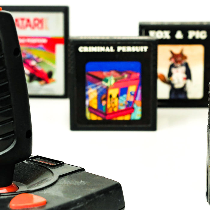 Atari video games and controller