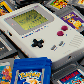 Gameboy player with assorted games