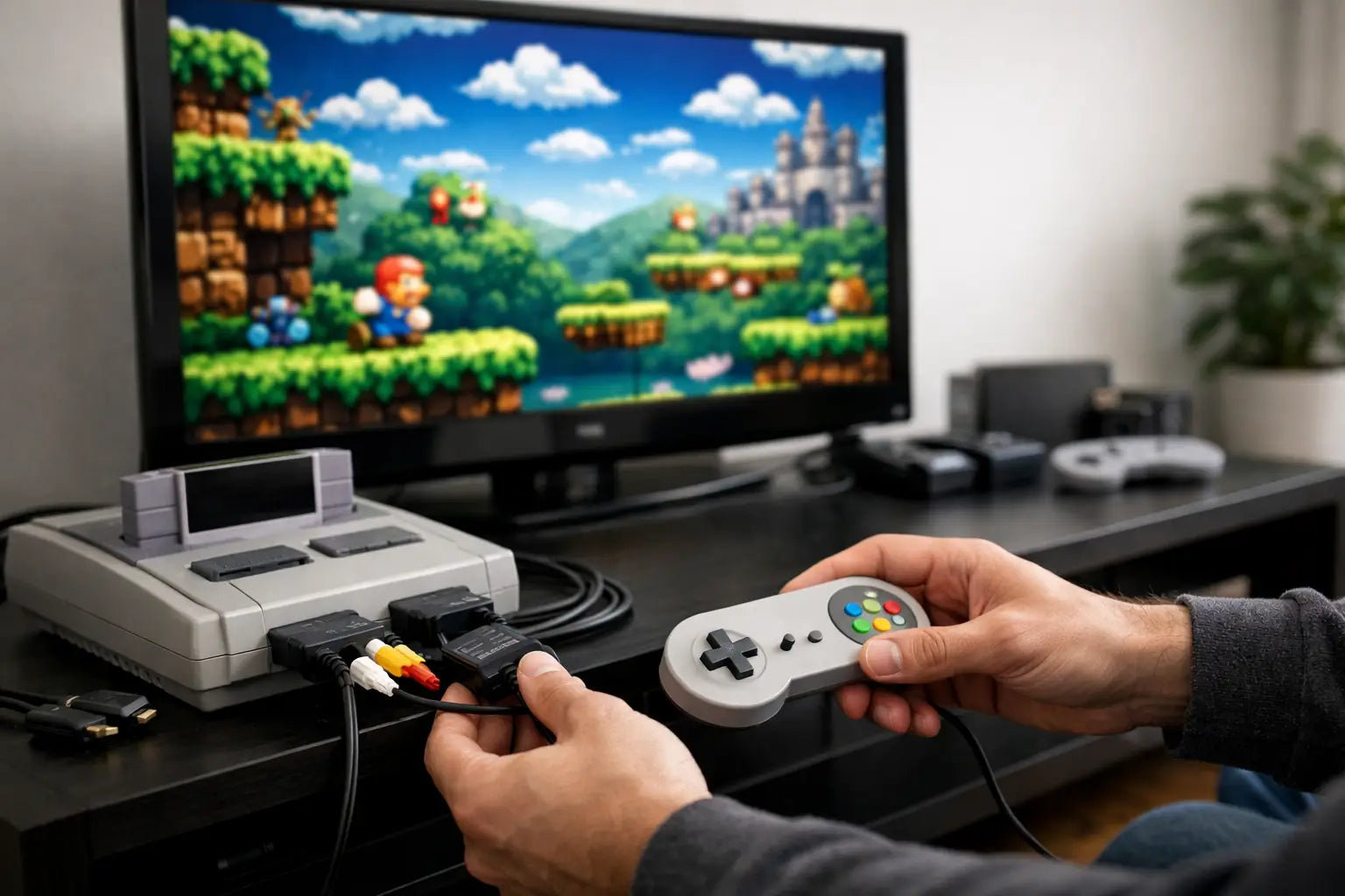 How to Connect SNES to Modern TV