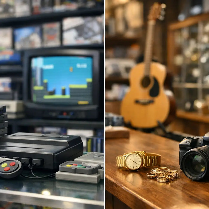 Retro Game Store vs Pawn Shop