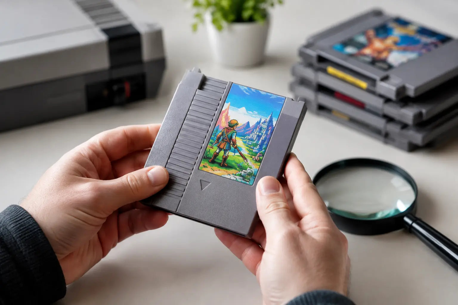 Authenticity Verification Example for Retro Games