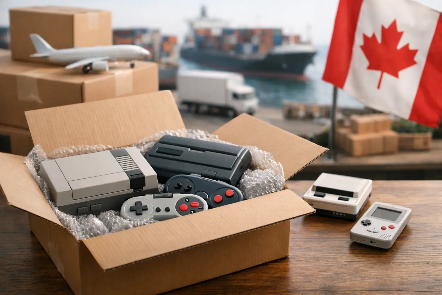 Shipping Retro Consoles to Canada