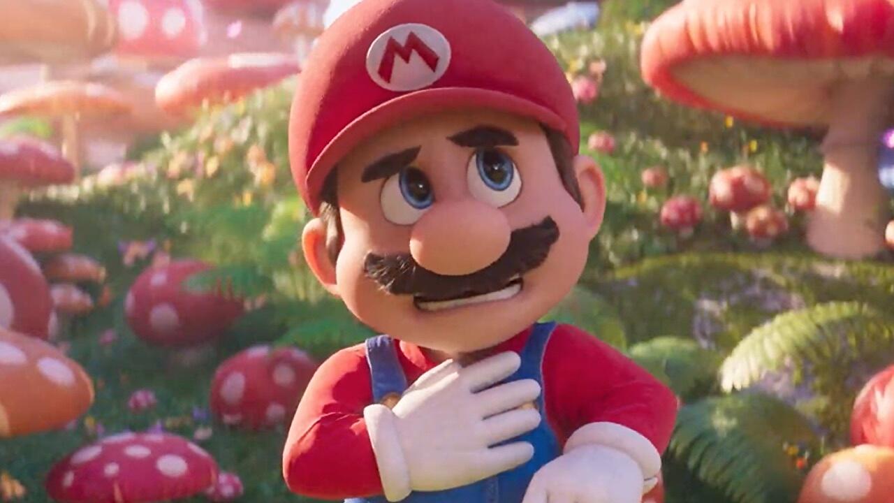 Super Mario Movie scene clip