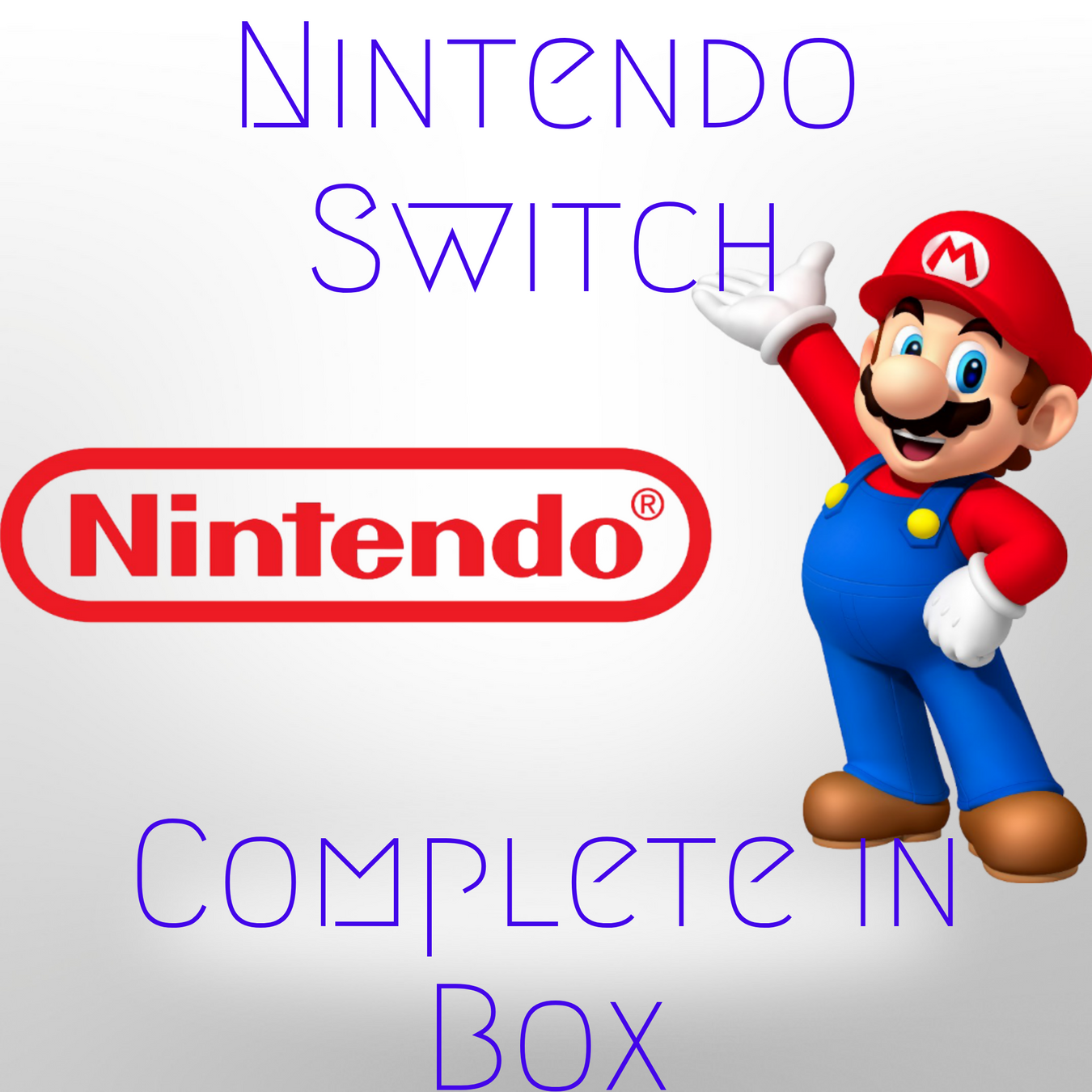 Nintendo Switch complete in box collection