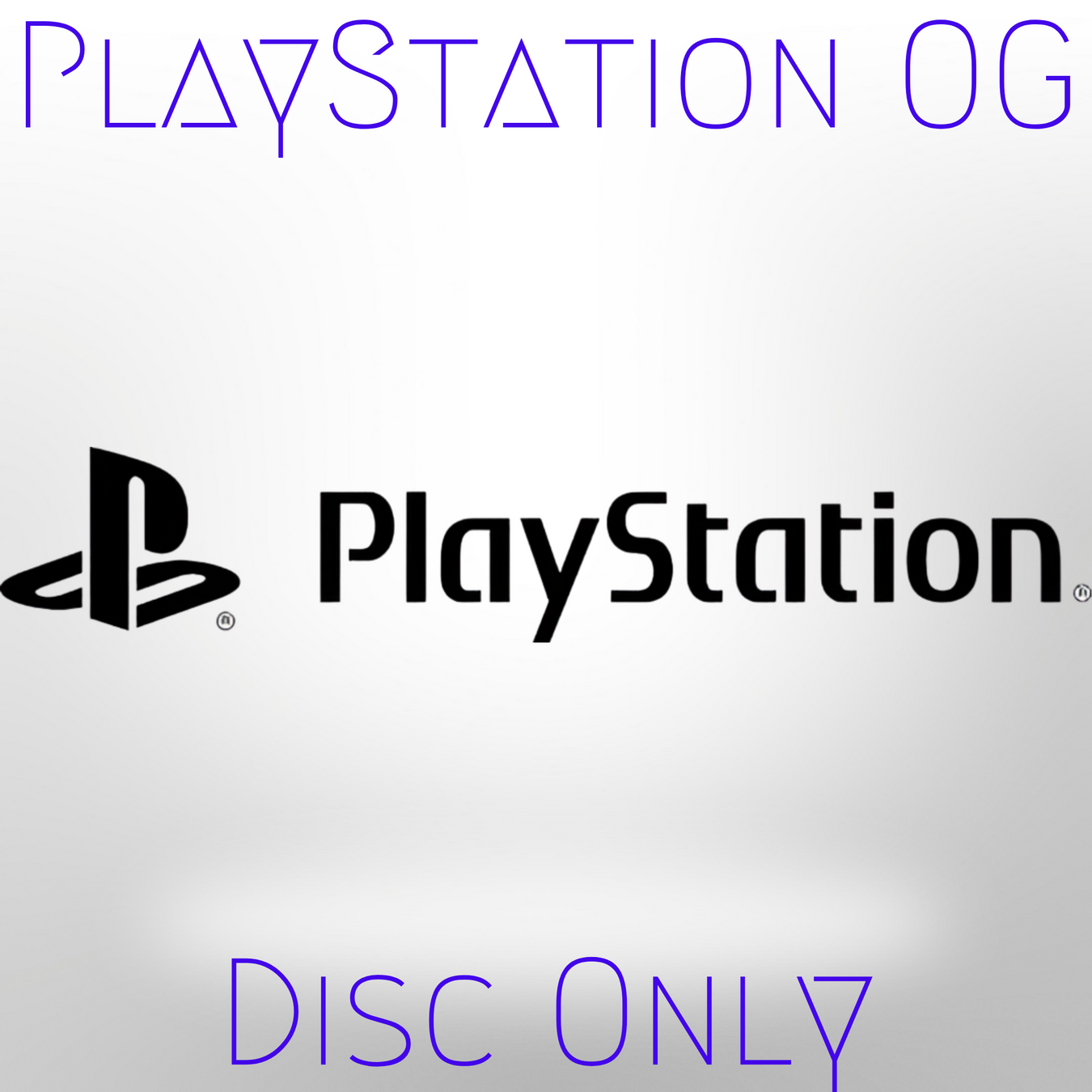 PlayStation OG Game Only section