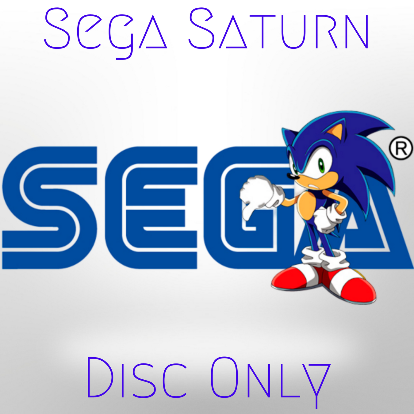 Sega Saturn Game Only section