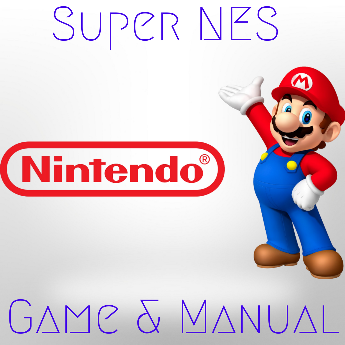 Super NES game & manual only