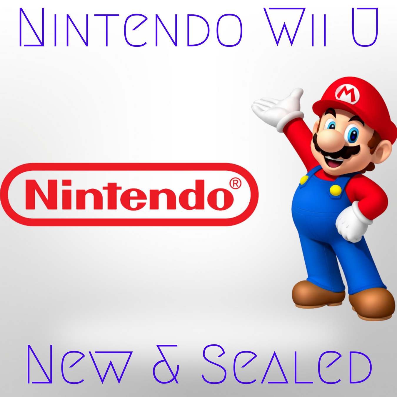 Wii U New & Sealed section