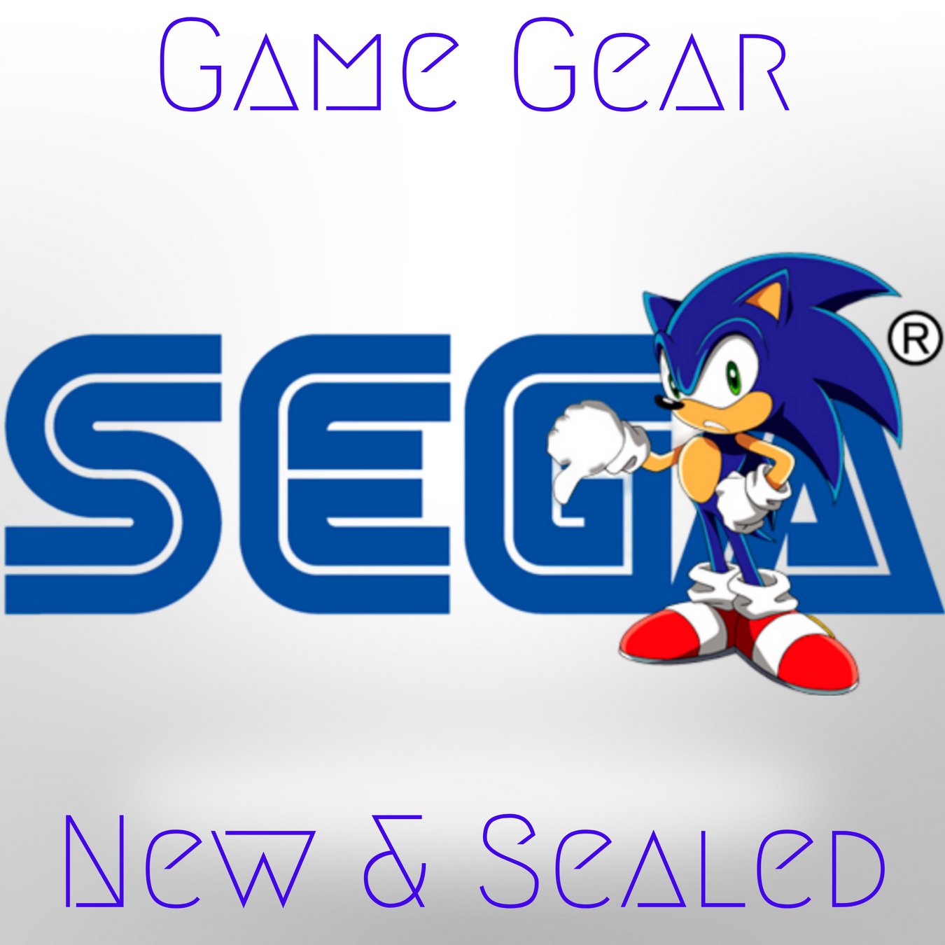 Sega Game Gear New & Sealed section