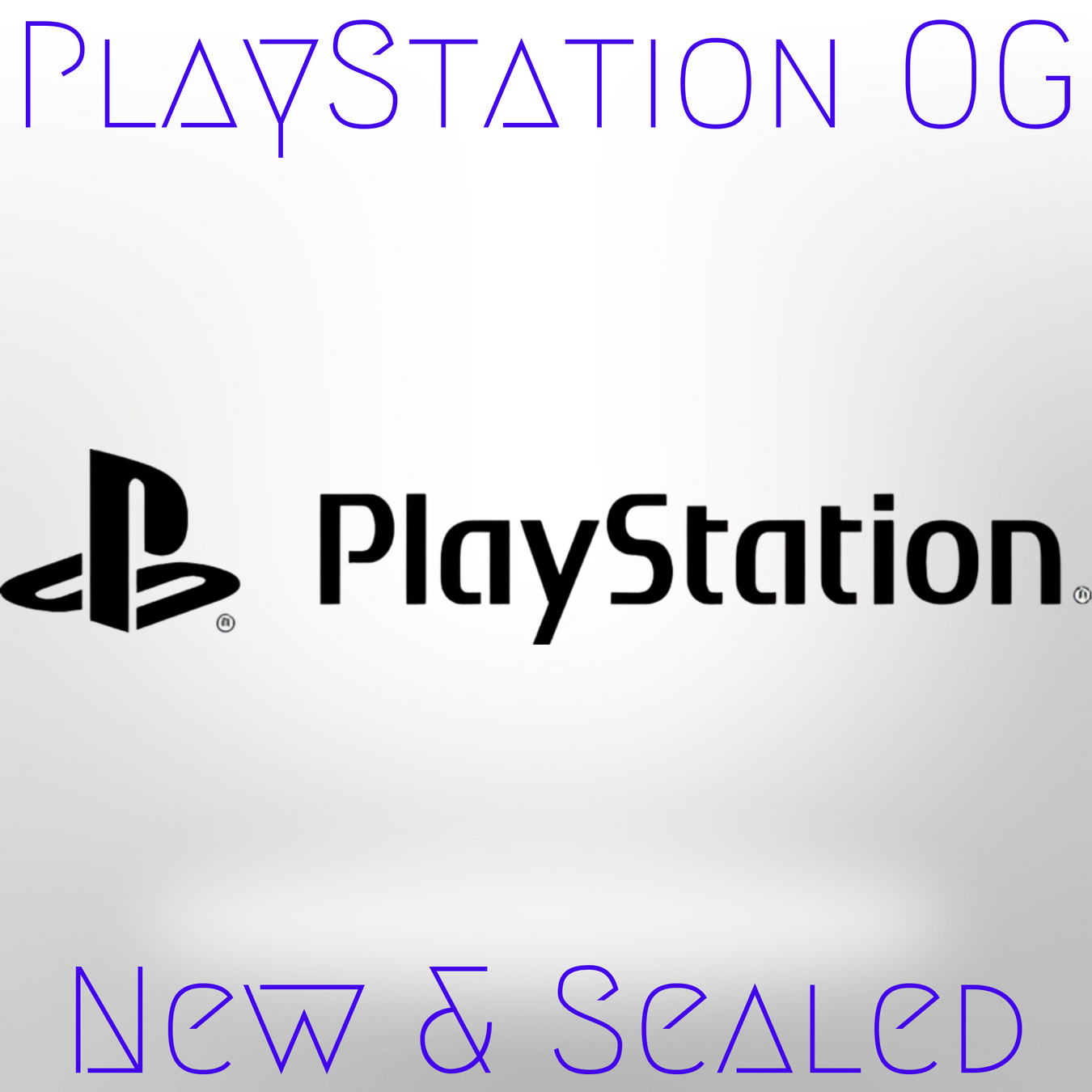 PlayStation OG New & Sealed section