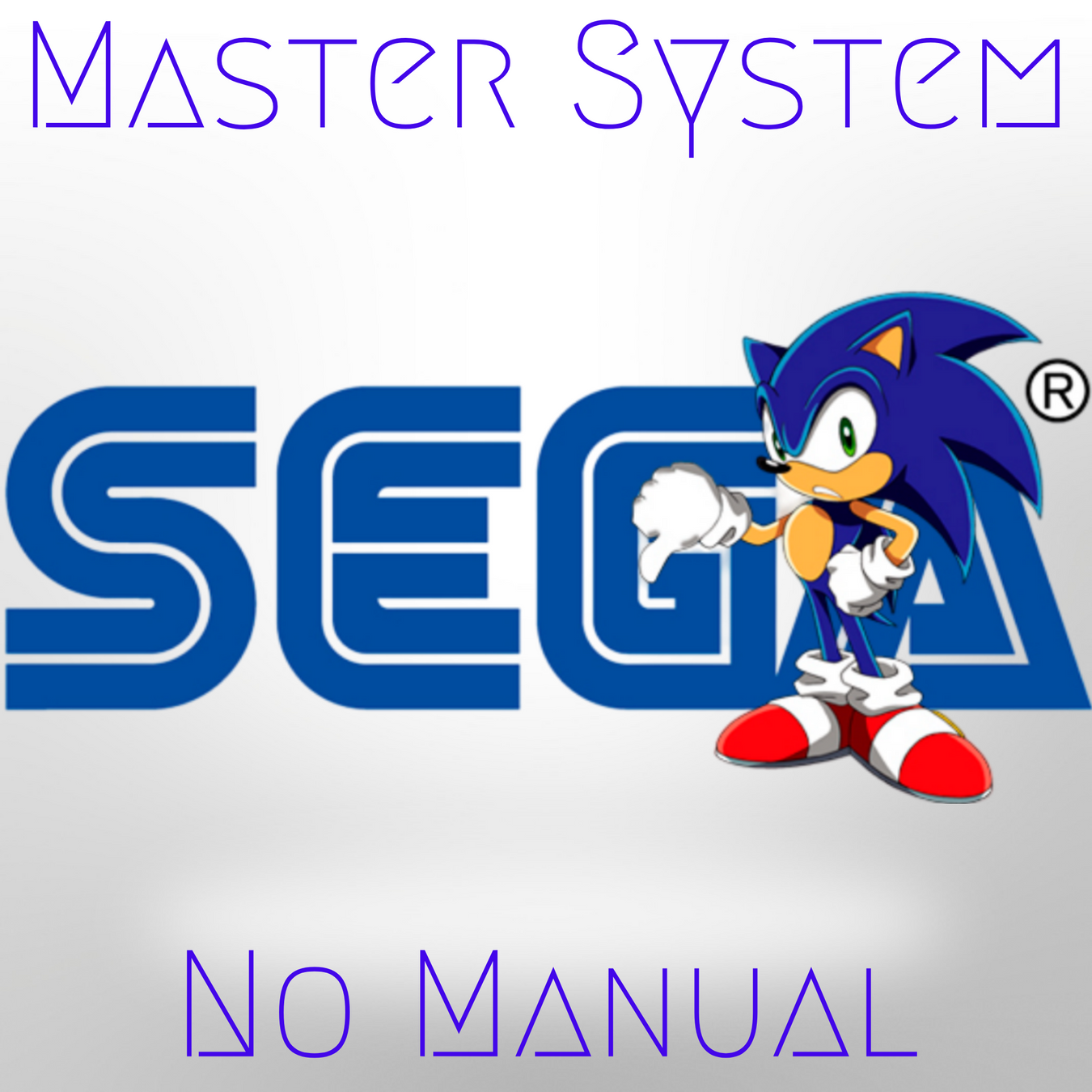 Sega Master System No Manual section