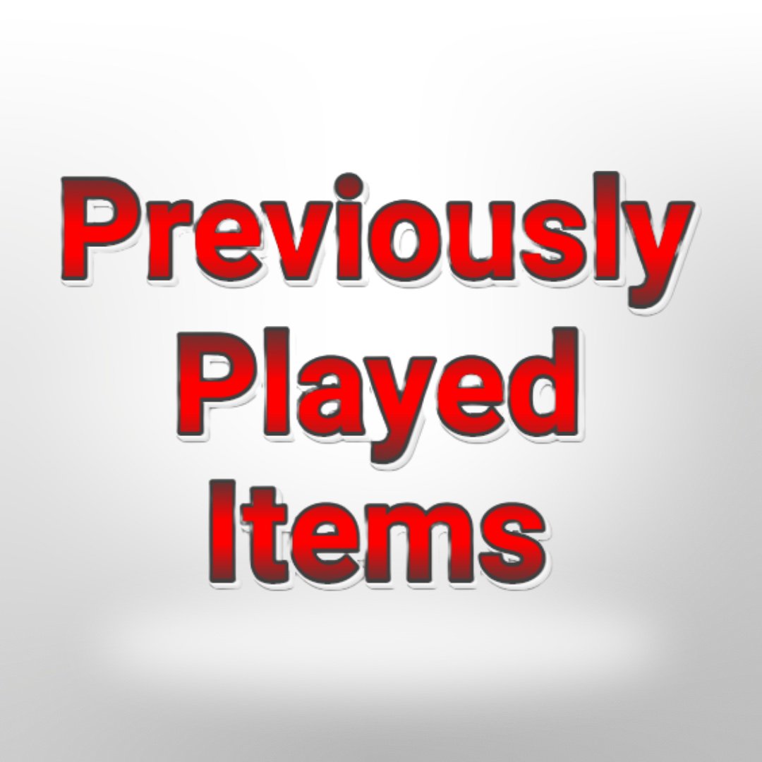 Used Games and Accessories 