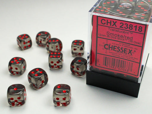 Chessex Translucent 12mm 6-Sided Dice Block - for just $11.99! 