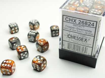 Chessex 12mm 6-Sided Gemini Dice Block - for just $15.99! 