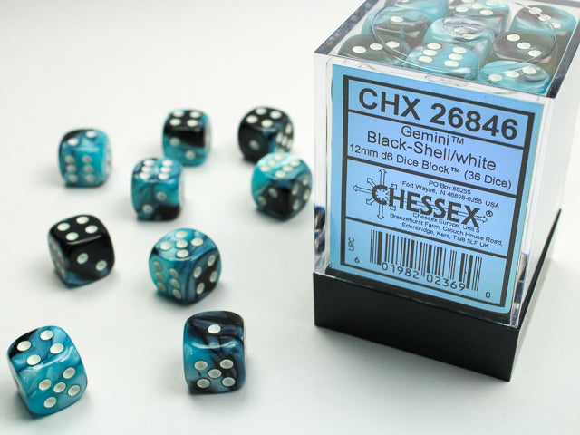 Chessex 12mm 6-Sided Gemini Dice Block - for just $15.99! 