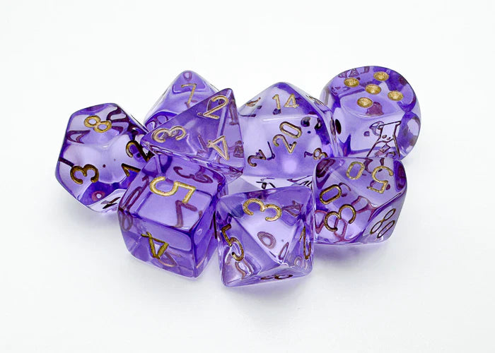 CHESSEX: POLYHEDRAL LAB DICE DICE SETS - for just $13.98! 