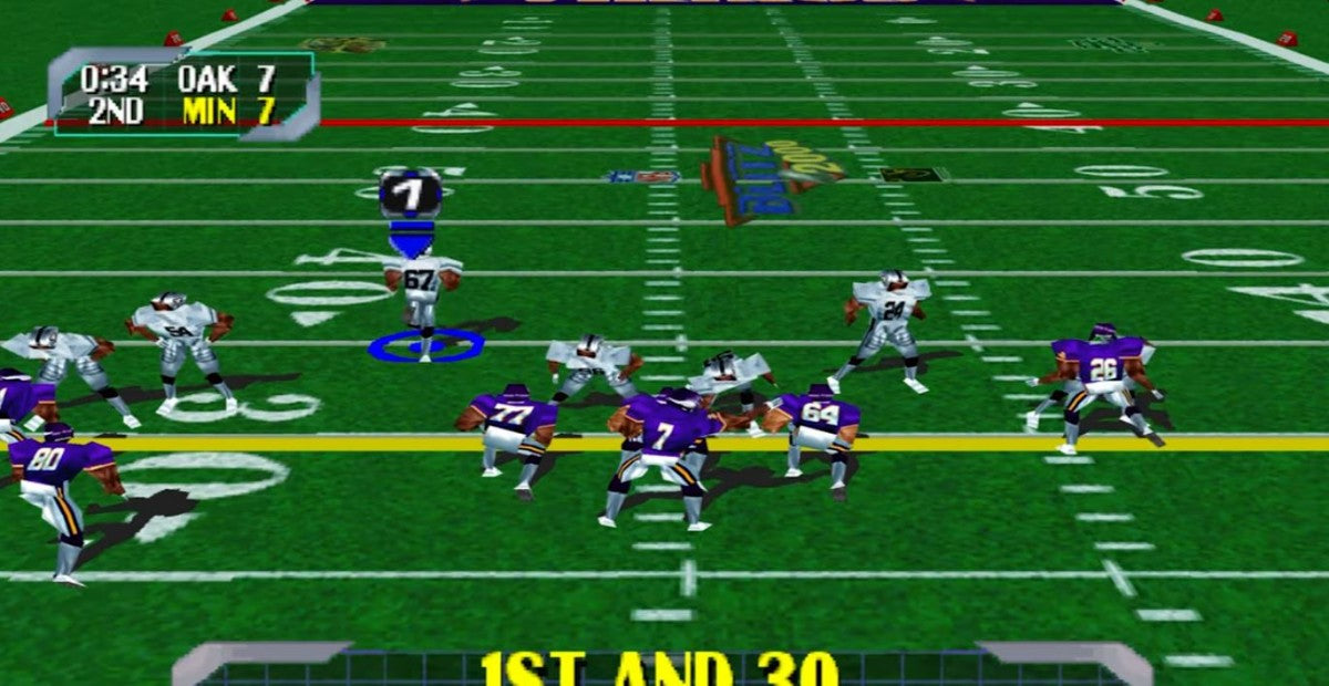 NFL Blitz 2000 – PlayStation 1 (PS1) - for just $0! 