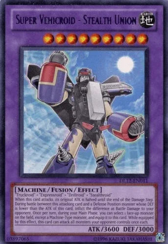 Super Vehicroid - Stealth Union (Purple) [DL12-EN011] Rare - for just $0.25! 