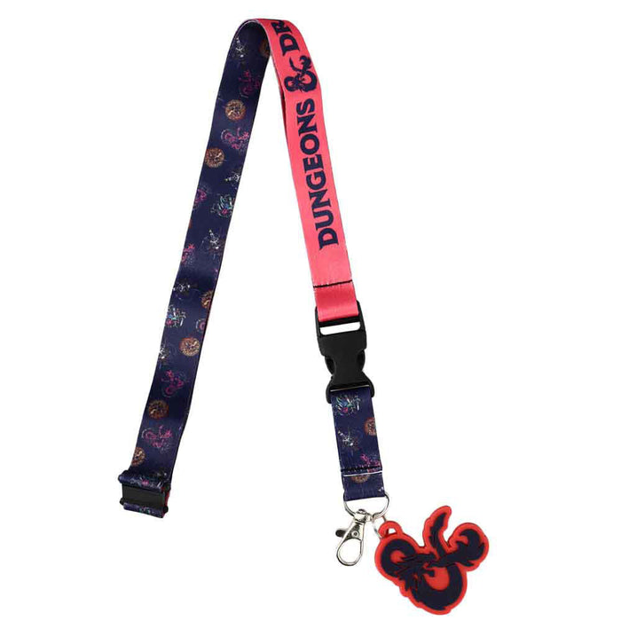 Dungeons & Dragons Lapel Pins & Lanyard Dice Box Set - for just $24.99! 