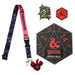 Dungeons & Dragons Lapel Pins & Lanyard Dice Box Set - for just $24.99! 