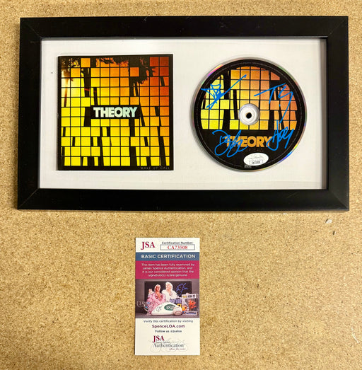 Theory Of A Deadman Complete Band Signed “Wake Up Call” (2017) Framed CD With JSA COA - for just $120! 