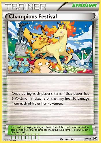 Champions Festival (XY91) (2015) [XY: Black Star Promos] - Just $63! Shop now at Retro Gaming of Denver