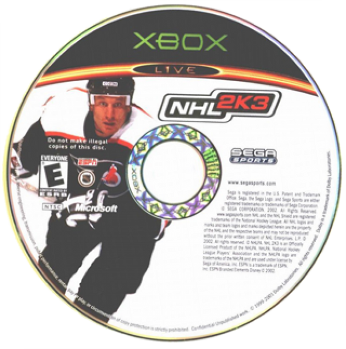 NHL 2K3 – Xbox (XBOX) - for just $0! 