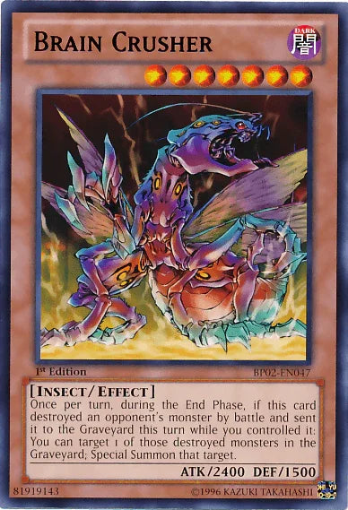Brain Crusher [BP02-EN047] Mosaic Rare - for just $0.10! 