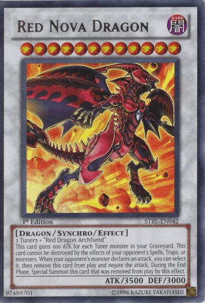 Red Nova Dragon [STBL-EN042] Ultra Rare - for just $4.25! 