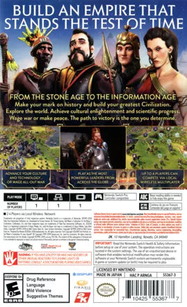 Sid Meier's Civilization VI – Nintendo Switch (NS) - for just $12.99! 