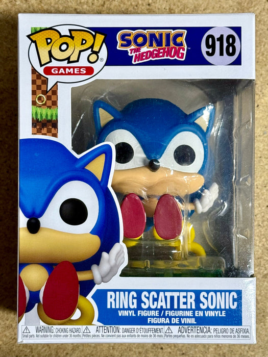 Funko Pop! Games Sonic the Hedgehog Ring Scatter #918 Sega PX Previews Exclusive - for just $15! 