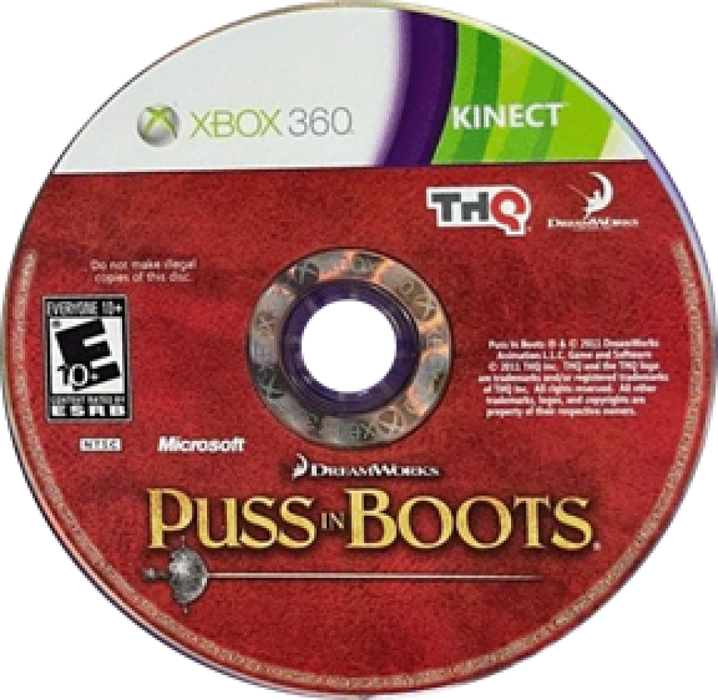 Puss In Boots – Xbox 360 (X360) - for just $7.99! 