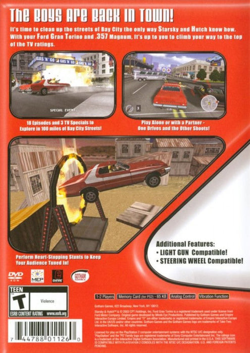 Starsky and Hutch – PlayStation 2 (PS2) - for just $5.99! 