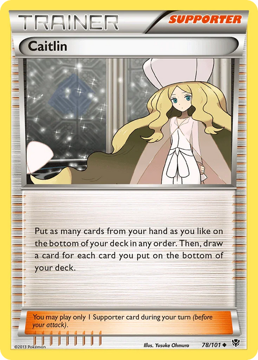 Caitlin (78/101) [Black & White: Plasma Blast] - for just $0.15! 