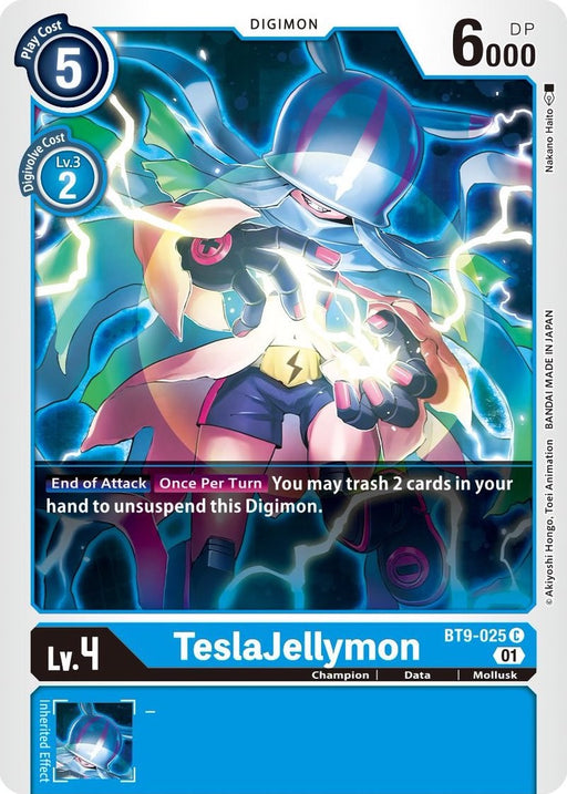 TeslaJellymon [BT9-025] [X Record] - Just $0.09! Shop now at Retro Gaming of Denver