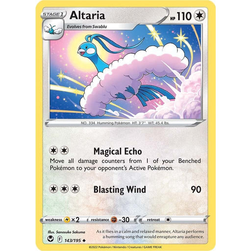 Altaria (143/195) [Sword & Shield: Silver Tempest] - Just $0.05! Shop now at Retro Gaming of Denver