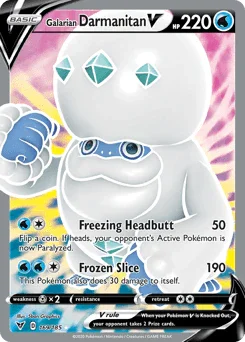 Galarian Darmanitan V (169/185) [Sword & Shield: Vivid Voltage] - for just $0.80! 