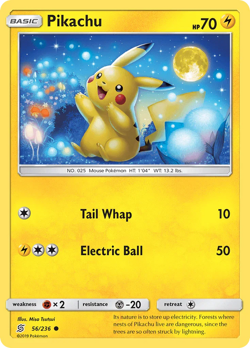 Pikachu (56/236) [Sun & Moon: Unified Minds] - for just $2.50! 
