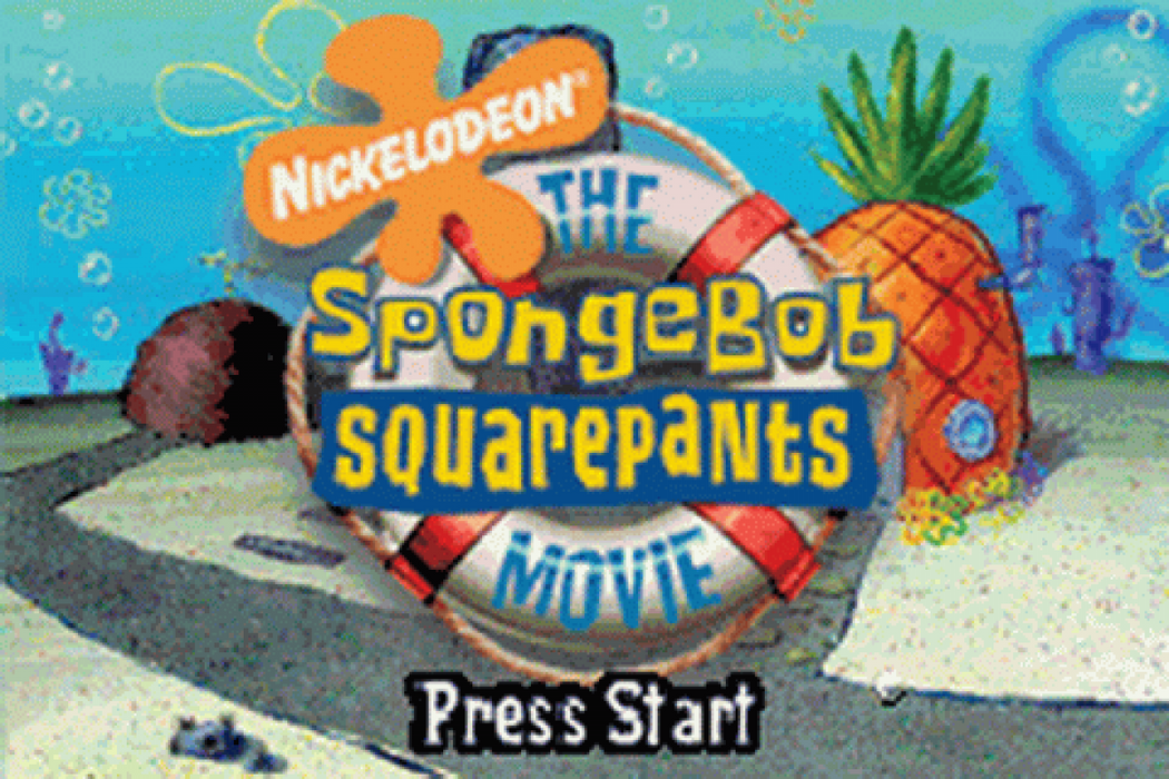 SpongeBob SquarePants: The Movie – Game Boy Advance (GBA) - for just $10.99! 