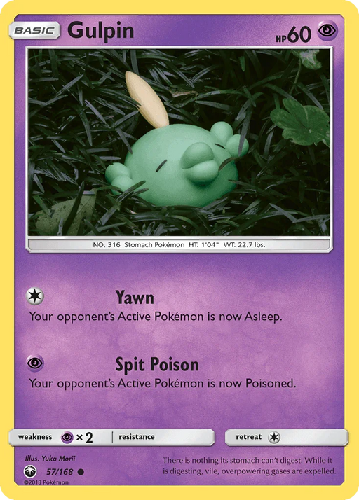 Gulpin (57/168) [Sun & Moon: Celestial Storm] - for just $0.30! 