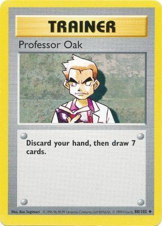Professor Oak (88/102) [Base Set Shadowless Unlimited] - for just $1.80! 