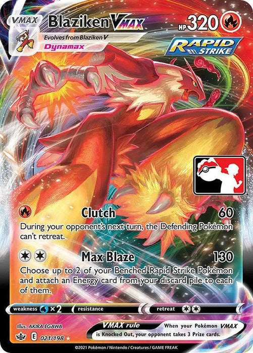 Blaziken VMAX (021/198) [Prize Pack Series One] - for just $81.70! 