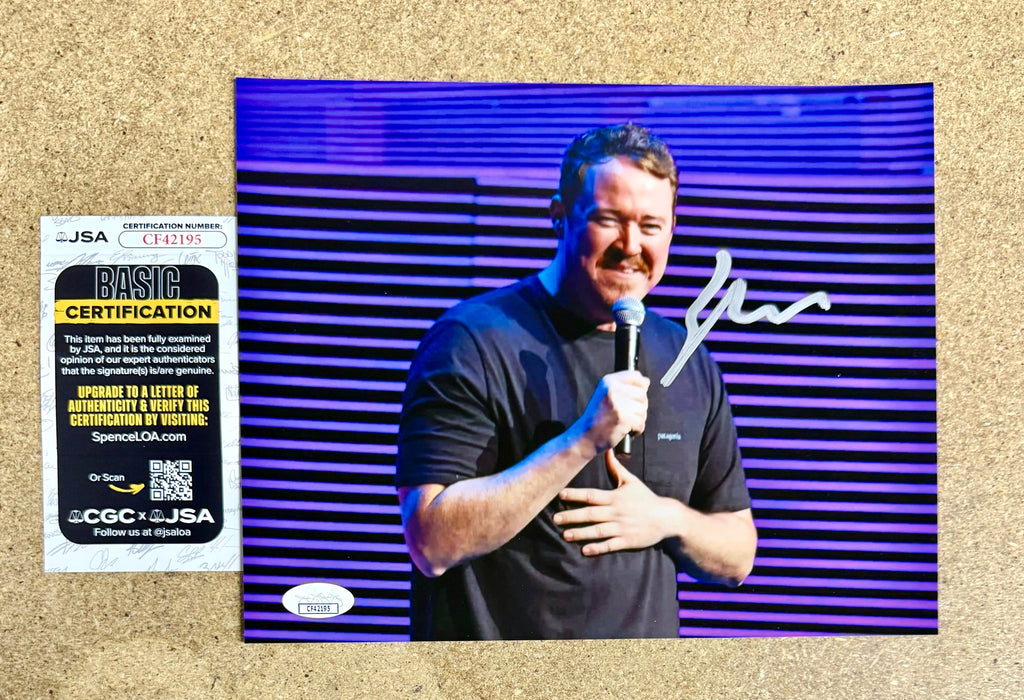 Comedian Shane Gillis Stand Up Signed 8X10 Photo With JSA COA - for just $150! 