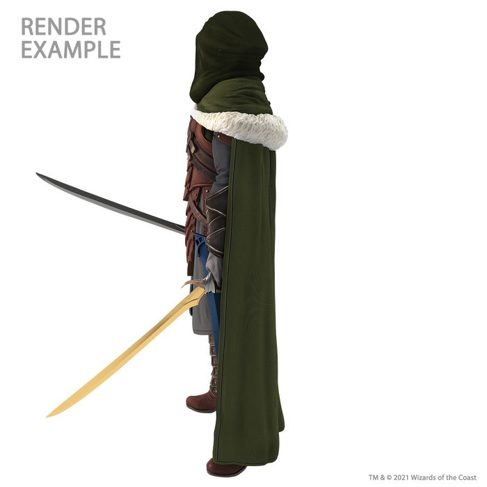 D&D: Full-Sized Drizzt Foam Statue - for just $1500! 
