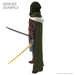 D&D: Full-Sized Drizzt Foam Statue - for just $1500! 
