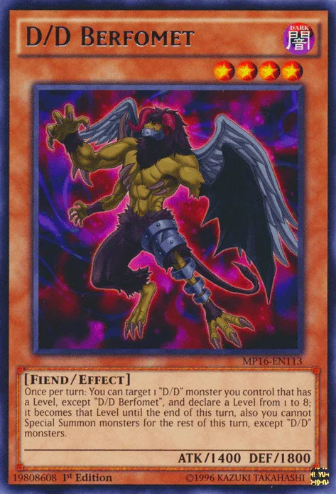 D/D Berfomet [MP16-EN113] Rare - for just $0.10! 