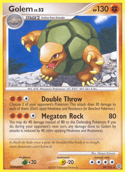 Golem (29/132) [Diamond & Pearl: Secret Wonders] - for just $0.80! 