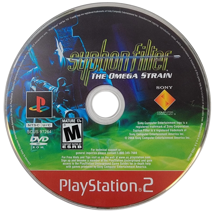 Syphon Filter: The Omega Strain [Greatest Hits] – PlayStation 2 (PS2) - for just $8.99! 